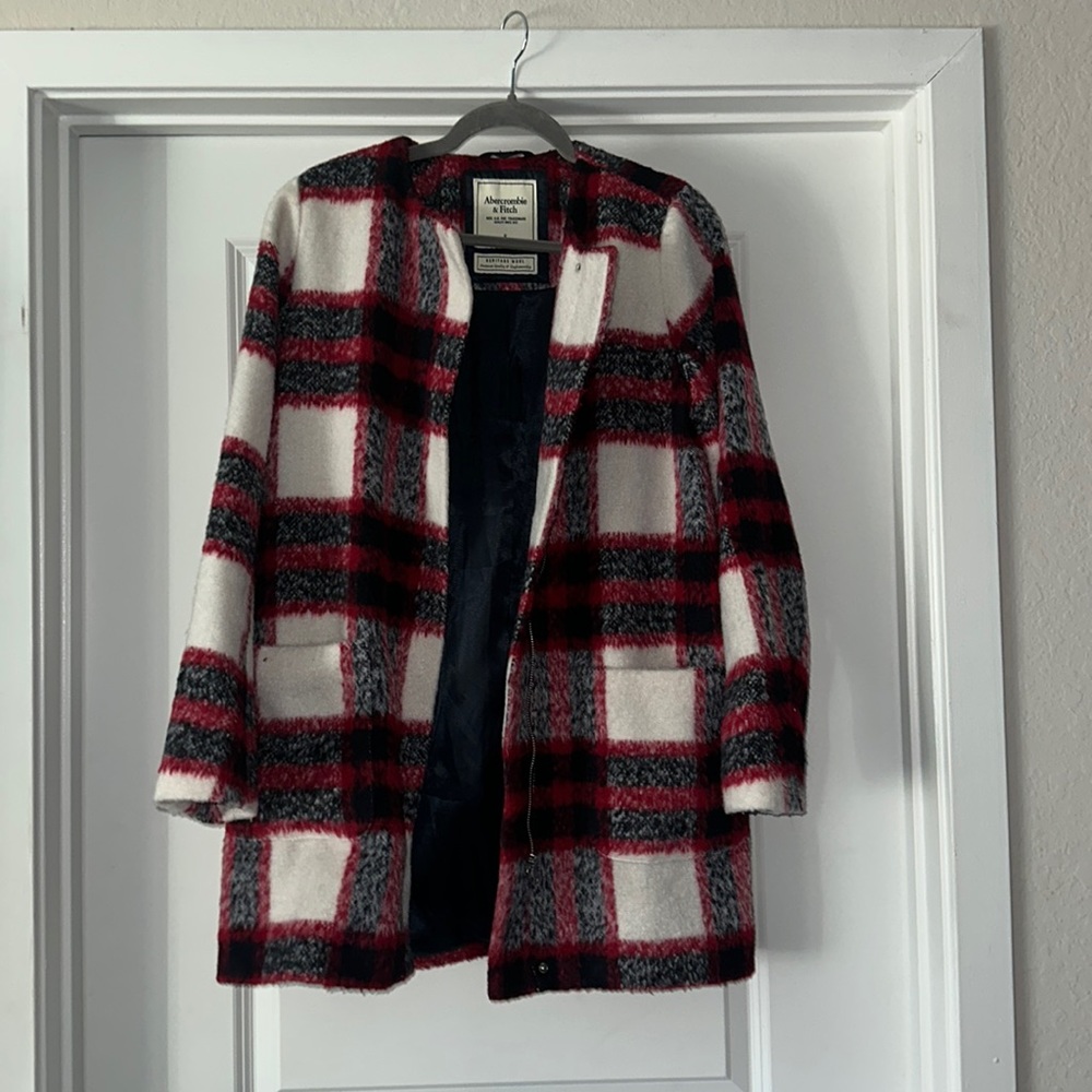 Abercrombie heritage wool coat size small
